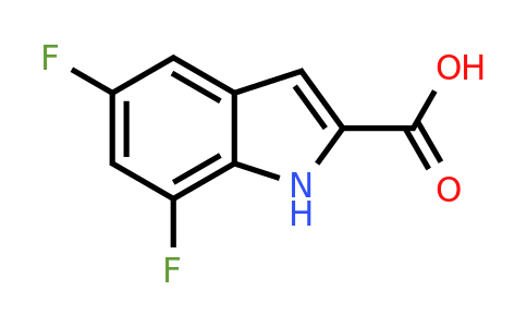 CAS 186432-20-2 | 5,7-Difluoroindole-2-carboxylic acid