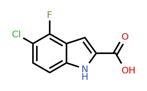 CAS 186446-26-4 | 5-Chloro-4-fluoro-1H-indole-2-carboxylic acid