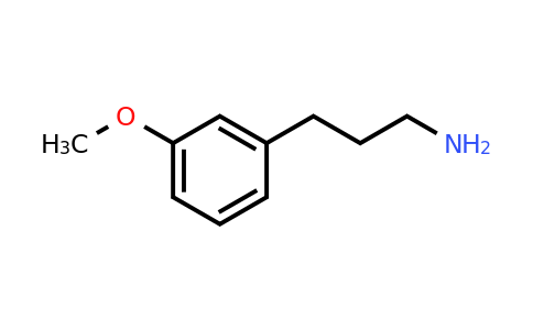 CAS 18655-52-2 | 3-(3-Methoxy-phenyl)-propylamine