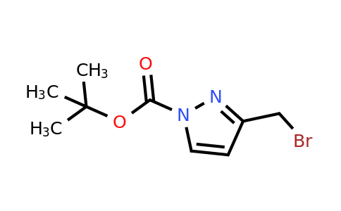 CAS 186551-69-9 | 3-Bromomethyl-pyrazole-1-carboxylic acid tert-butyl ester