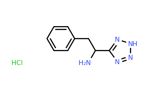 CAS 1865848-90-3 | 2-Phenyl-1-(2H-tetrazol-5-yl)ethanamine hydrochloride