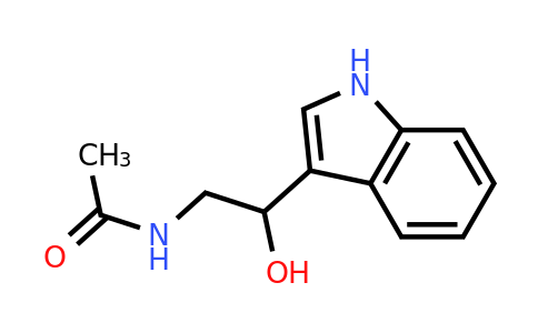 CAS 186667-13-0 | N-[2-hydroxy-2-(1H-indol-3-yl)ethyl]acetamide