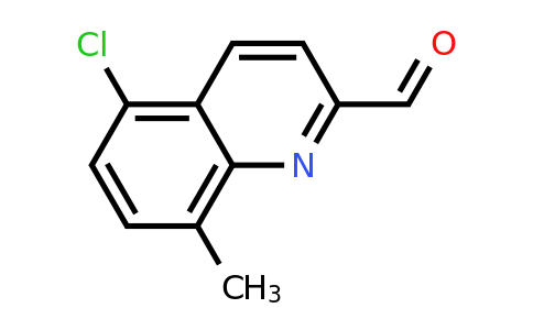 CAS 186670-52-0 | 5-Chloro-8-methylquinoline-2-carbaldehyde