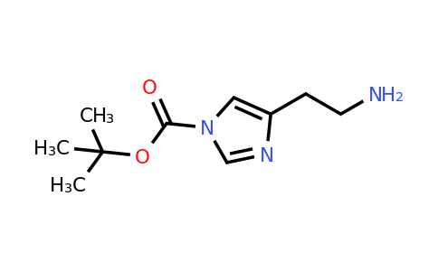 CAS 186700-06-1 | 4-(2-Amino-ethyl)-imidazole-1-carboxylic acid tert-butyl ester