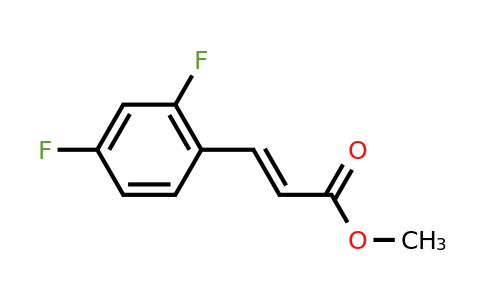 CAS 186758-21-4 | methyl (2E)-3-(2,4-difluorophenyl)prop-2-enoate