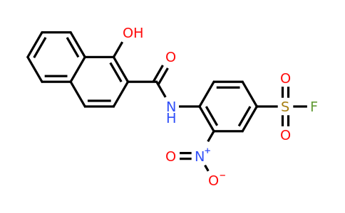 CAS 1868-64-0 | 4-(1-Hydroxy-2-naphthamido)-3-nitrobenzene-1-sulfonyl fluoride
