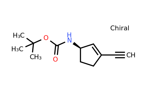 CAS 1868051-16-4 | tert-butyl N-[(1R)-3-ethynylcyclopent-2-en-1-yl]carbamate