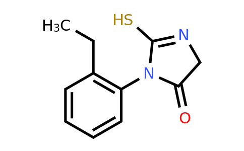 CAS 186822-57-1 | 1-(2-ethylphenyl)-2-sulfanyl-4,5-dihydro-1H-imidazol-5-one