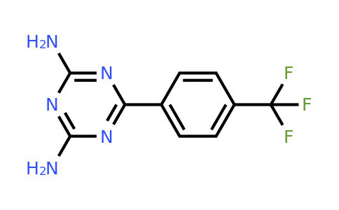 CAS 186834-97-9 | 6-(4-(Trifluoromethyl)phenyl)-1,3,5-triazine-2,4-diamine