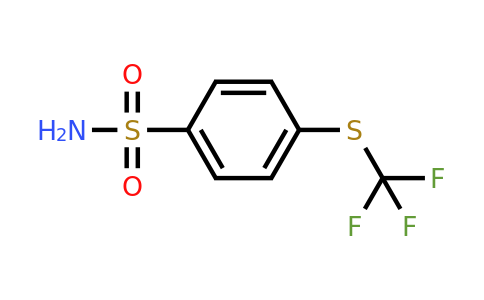CAS 1869-25-6 | 4-((Trifluoromethyl)thio)benzenesulfonamide