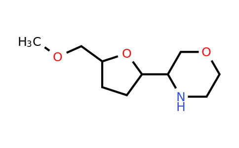 CAS 1869214-14-1 | 3-[5-(Methoxymethyl)oxolan-2-yl]morpholine