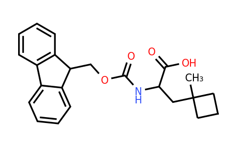CAS 1869480-16-9 | 2-({[(9H-fluoren-9-yl)methoxy]carbonyl}amino)-3-(1-methylcyclobutyl)propanoic acid