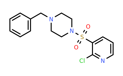 CAS 1870476-06-4 | 1-Benzyl-4-((2-chloropyridin-3-yl)sulfonyl)piperazine