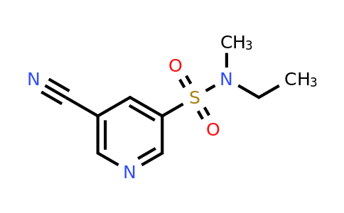 CAS 1871775-41-5 | 5-cyano-N-ethyl-N-methylpyridine-3-sulfonamide