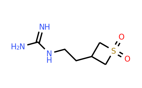 CAS 1871797-33-9 | 1-[2-(1,1-dioxothietan-3-yl)ethyl]guanidine