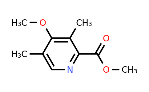 CAS 187222-18-0 | Methyl 4-methoxy-3,5-dimethylpicolinate