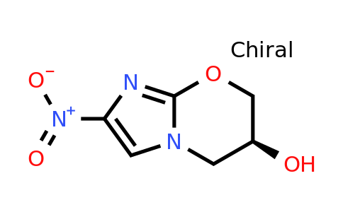 CAS 187235-08-1 | (S)-2-Nitro-6,7-dihydro-5H-imidazo[2,1-B][1,3]oxazin-6-ol