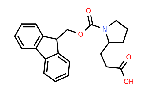 CAS 1873205-29-8 | 3-(1-{[(9H-fluoren-9-yl)methoxy]carbonyl}pyrrolidin-2-yl)propanoic acid
