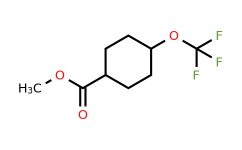 CAS 1873308-67-8 | methyl 4-(trifluoromethoxy)cyclohexane-1-carboxylate