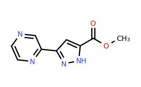 CAS 1873310-01-0 | methyl 3-pyrazin-2-yl-1H-pyrazole-5-carboxylate