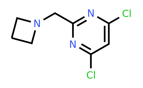 CAS 1873475-39-8 | 2-[(azetidin-1-yl)methyl]-4,6-dichloropyrimidine