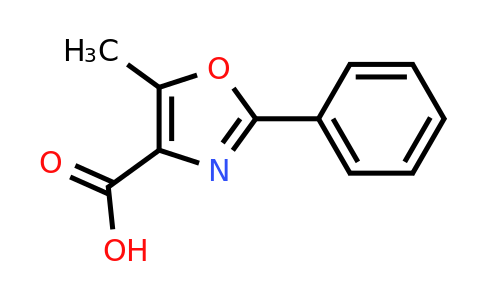 CAS 18735-74-5 | 5-methyl-2-phenyl-1,3-oxazole-4-carboxylic acid
