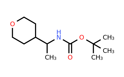 CAS 1873559-33-1 | tert-Butyl (1-(tetrahydro-2H-pyran-4-yl)ethyl)carbamate