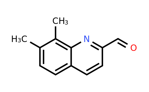 CAS 187401-63-4 | 7,8-Dimethylquinoline-2-carbaldehyde