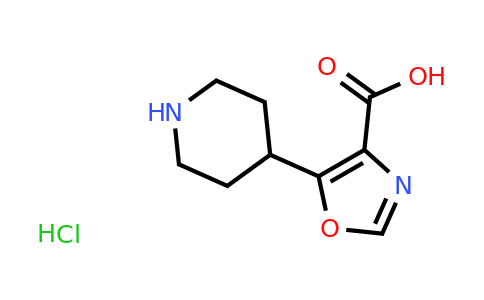 CAS 1874188-41-6 | 5-(piperidin-4-yl)-1,3-oxazole-4-carboxylic acid hydrochloride