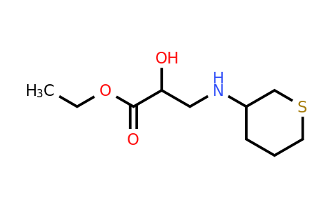 CAS 1874230-04-2 | ethyl 2-hydroxy-3-[(thian-3-yl)amino]propanoate