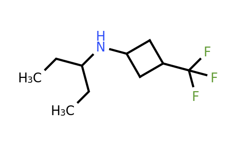 CAS 1874305-35-7 | N-(1-ethylpropyl)-3-(trifluoromethyl)cyclobutanamine