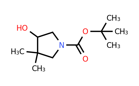 CAS 1874664-83-1 | tert-butyl 4-hydroxy-3,3-dimethyl-pyrrolidine-1-carboxylate