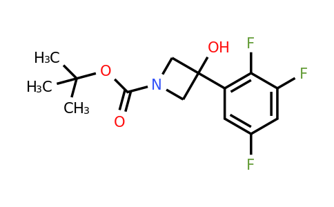 CAS 1875533-29-1 | tert-butyl 3-hydroxy-3-(2,3,5-trifluorophenyl)azetidine-1-carboxylate