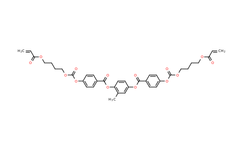 CAS 187585-64-4 | 2-Methyl-1,4-phenylene bis(4-(((4-(acryloyloxy)butoxy)carbonyl)oxy)benzoate)