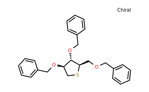 CAS 187590-77-8 | (2R,3S,4S)-3,4-Bis(benzyloxy)-2-((benzyloxy)methyl)tetrahydrothiophene