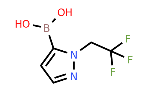 CAS 1876473-47-0 | 1-(2,2,2-Trifluoroethyl)-1H-pyrazole-5-boronic acid