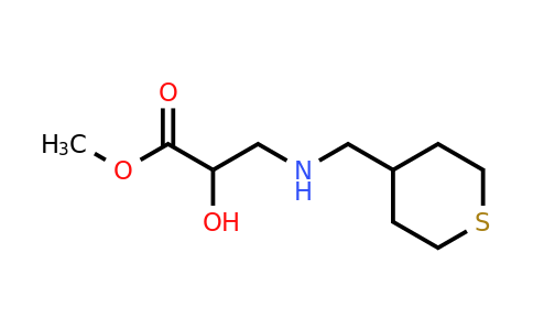 CAS 1876780-87-8 | methyl 2-hydroxy-3-{[(thian-4-yl)methyl]amino}propanoate