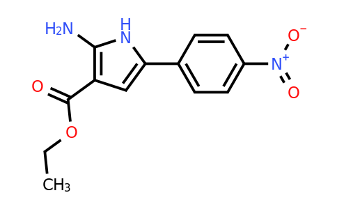 CAS 187724-88-5 | Ethyl 2-amino-5-(4-nitrophenyl)-1H-pyrrole-3-carboxylate