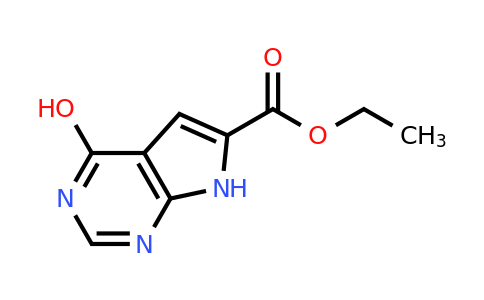 CAS 187724-99-8 | Ethyl 4-hydroxy-7H-pyrrolo[2,3-d]pyrimidine-6-carboxylate