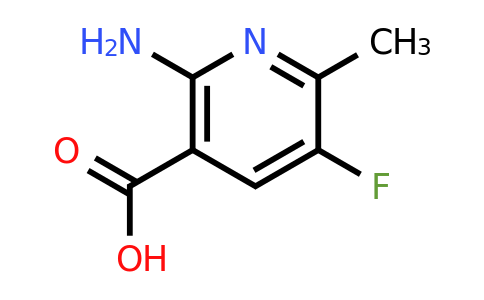 CAS 1877297-14-7 | 2-Amino-5-fluoro-6-methyl-nicotinic acid