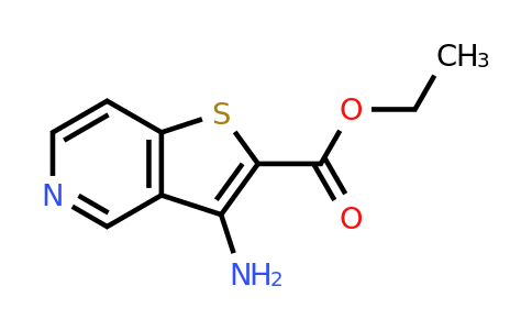 CAS 187733-13-7 | ethyl 3-aminothieno[3,2-c]pyridine-2-carboxylate