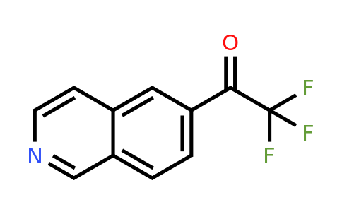 CAS 1877497-81-8 | 2,2,2-trifluoro-1-(isoquinolin-6-yl)ethan-1-one