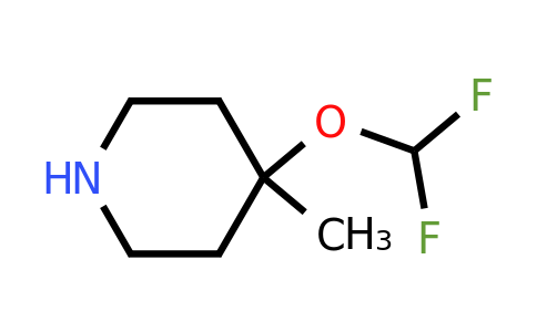 CAS 1877913-80-8 | 4-(difluoromethoxy)-4-methyl-piperidine