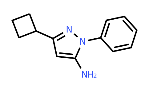 CAS 187795-44-4 | 3-cyclobutyl-1-phenyl-1H-pyrazol-5-amine