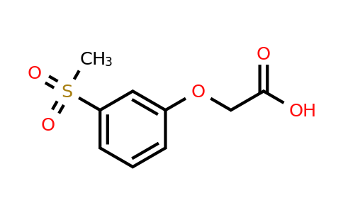 CAS 1878-78-0 | 2-(3-Methanesulfonylphenoxy)acetic acid