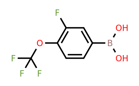 CAS 187804-79-1 | 3-Fluoro-4-(trifluoromethoxy)phenylboronic acid