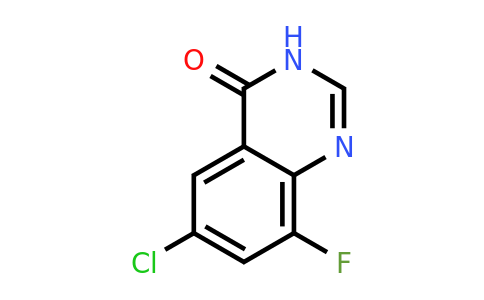 CAS 187805-51-2 | 6-chloro-8-fluoro-3,4-dihydroquinazolin-4-one