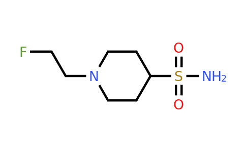 CAS 1878774-82-3 | 1-(2-Fluoroethyl)piperidine-4-sulfonamide