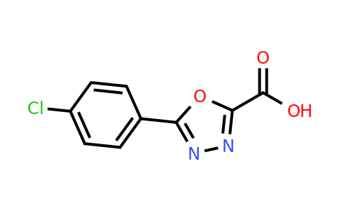CAS 187999-13-9 | 5-(4-Chlorophenyl)-1,3,4-oxadiazole-2-carboxylic acid