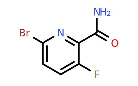 CAS 1880080-54-5 | 6-bromo-3-fluoropyridine-2-carboxamide